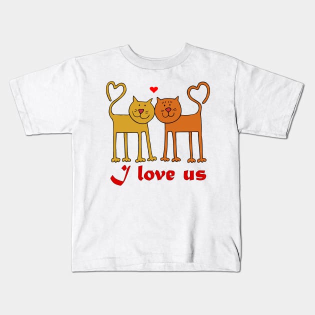 I love us Kids T-Shirt by pickledpossums